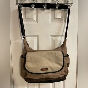 Jeep Neutral Messenger Travel Diaper Bag